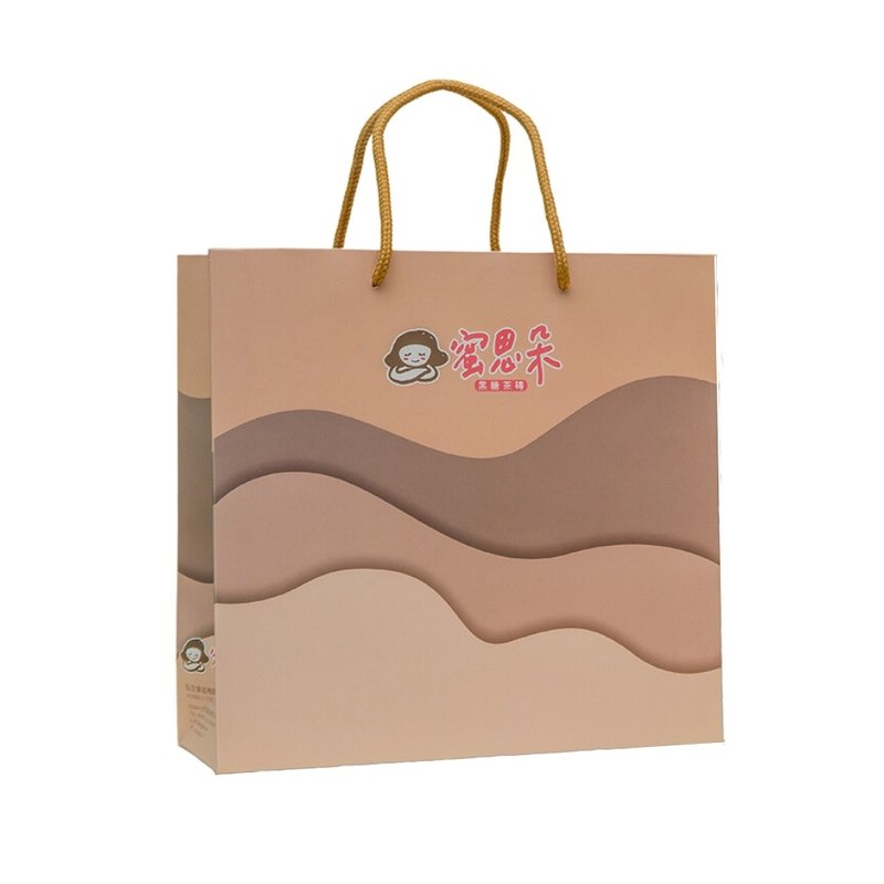 品牌质感大提袋 | 婚礼小物 伴娘礼 送礼 伴手礼 中秋礼 教师礼 - 手提包/手提袋 - 其他材质 卡其色