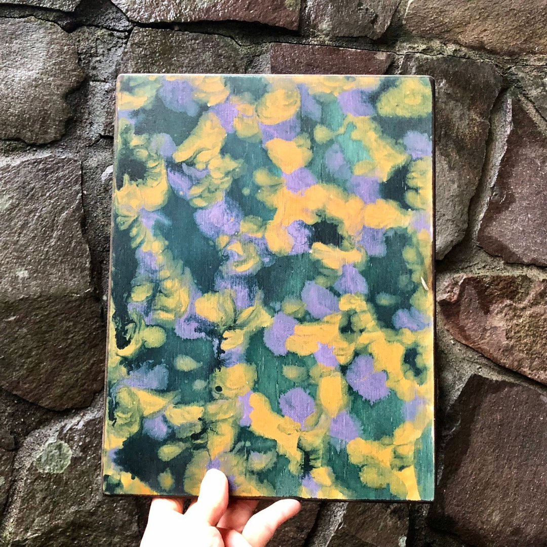 森飨生活/木植板/彩绘板/植栽板/植物上板/装饰画 - 墙贴/壁贴 - 木头 多色