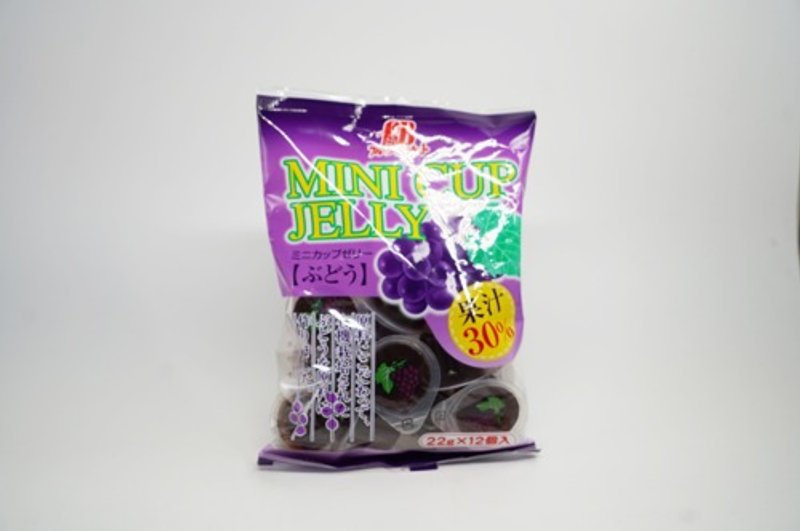 迷你杯果冻（葡萄）22g x 12 - 蛋糕/甜点 - 其他材质 