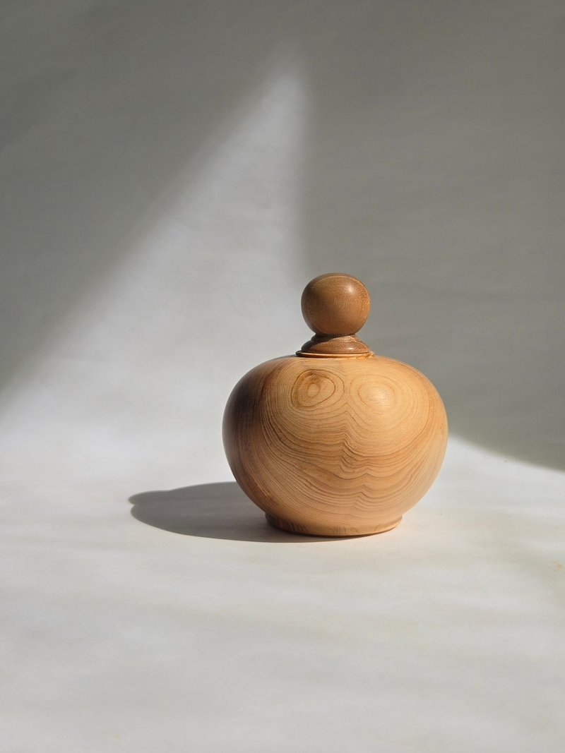 【桧木聚宝盆】台湾桧木 居家/办公/开运聚财摆饰/木 - 摆饰 - 木头 