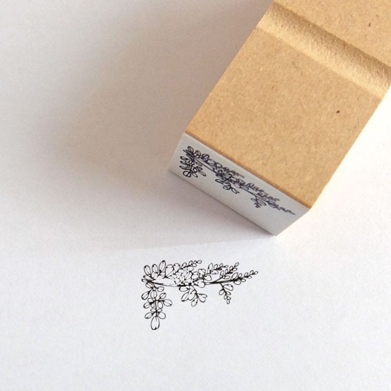 Rubber Stamp Hagi - 其他 - 木头 咖啡色