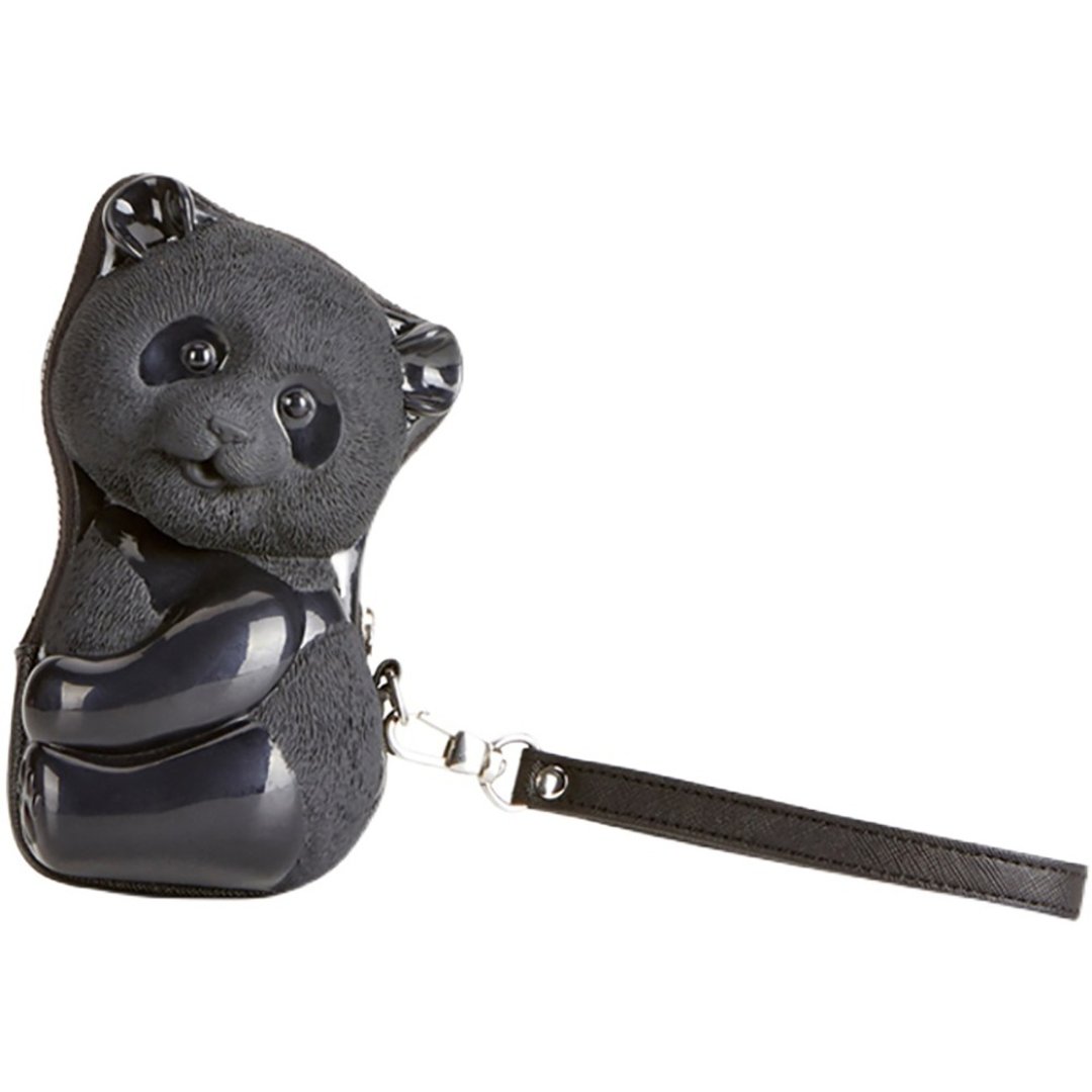 Adamo 3D Bag熊猫手拿包迷你时尚可爱零钱包包女士手机钥匙包礼物 - 零钱包 - 其他材质 多色