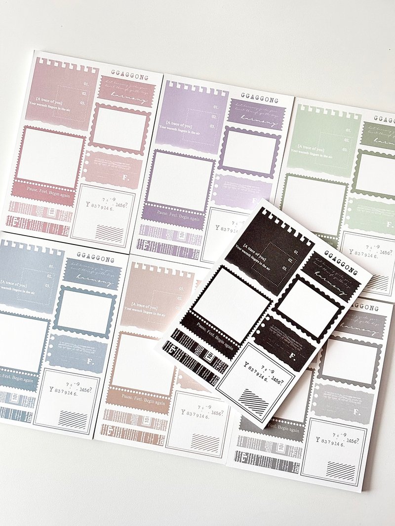 拼贴风多功能便条纸 - 便条纸/标签贴 - 纸 