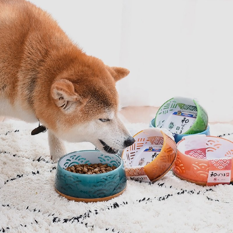 【日本DoggyMan】犬用日式禅风碗 ~ 多种尺寸 - 碗/碗架 - 其他材质 多色