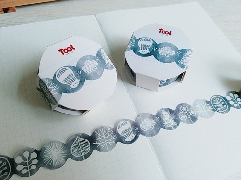 【Pinkoi严选】曲线纸胶带-Tree Gr - 纸胶带 - 纸 