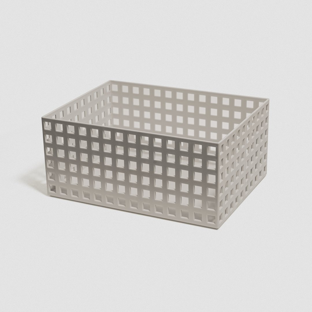 多件优惠-积木系列收纳篮 L28xW20.9xH12.9cm 台湾制 G10142F - 收纳用品 - 塑料 白色