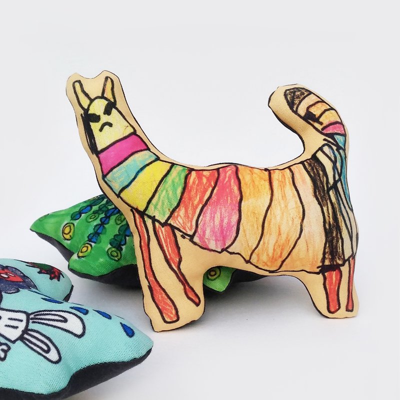 涂鸦图画【定制】磁吸手玩偶X1  亲子礼物 - 玩偶/公仔 - 其他材质 多色