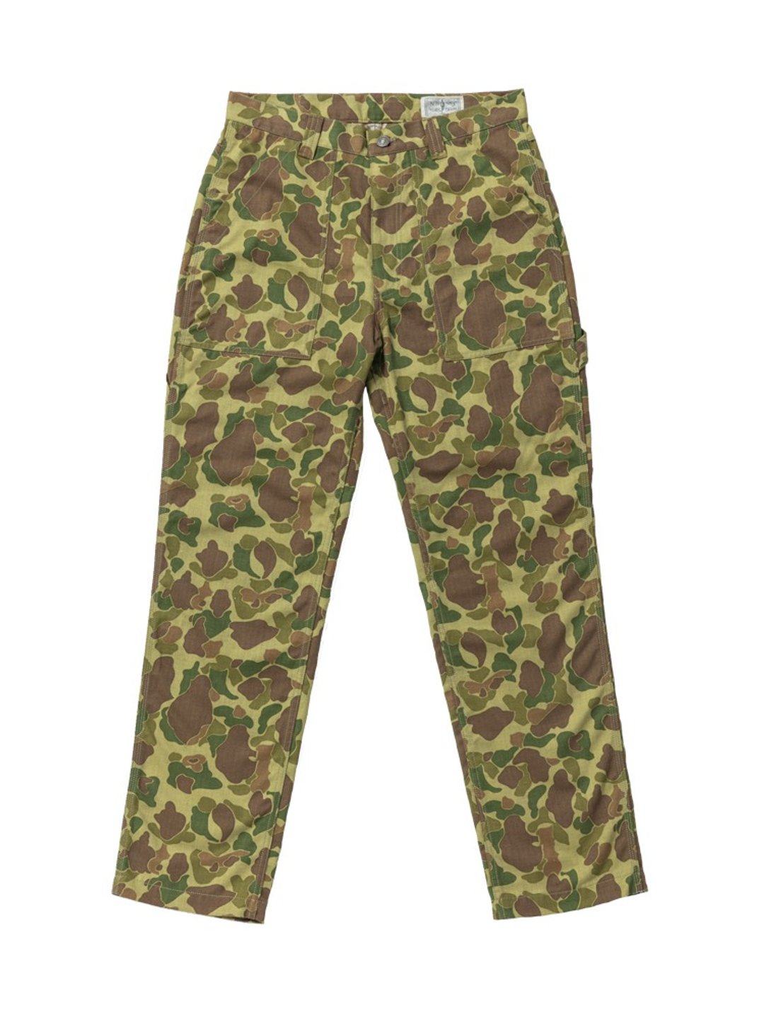 SPLASH CARPENTER PANTS - FROGSKIN CAMO - 男士长裤 - 棉 绿色
