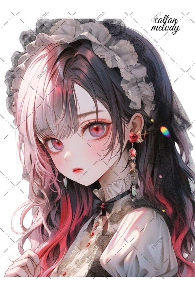 原创贴纸 no.126 人物贴纸 原创贴纸 人物贴纸 女孩贴纸 原创人物贴纸 - 贴纸 - 纸 