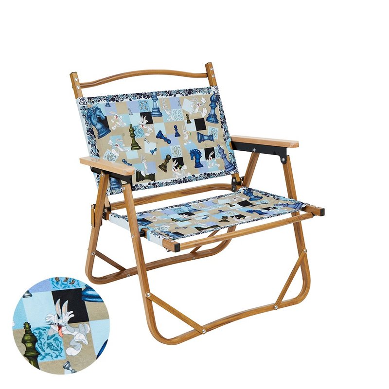 (Looney Tunes 乐一通) 兔巴哥 机会命运(卡其) 居合折叠椅 - 露营用品 - 其他材质 蓝色