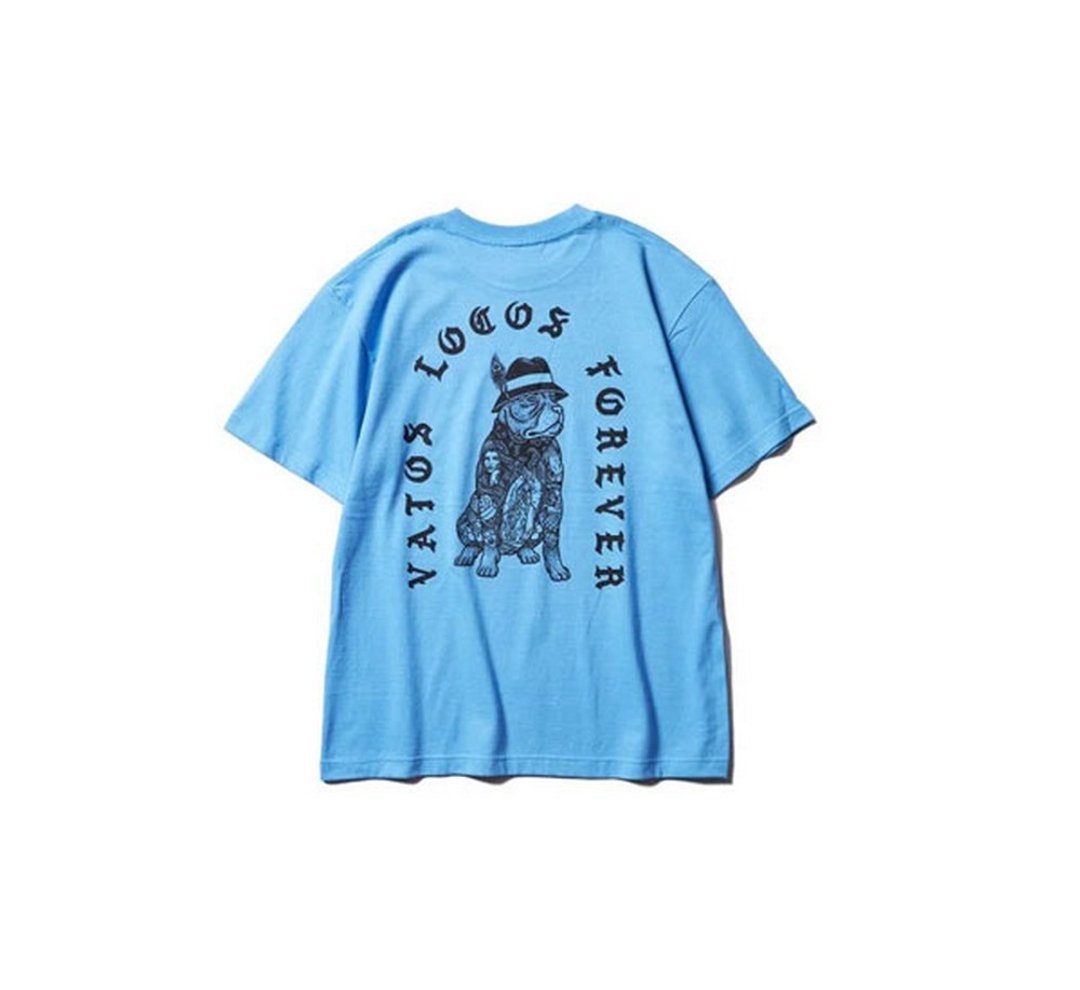 Softmachine Vatos Locos T-Shirt墨裔帮派短袖上衣(两色) - 男装上衣/T 恤 - 棉 多色