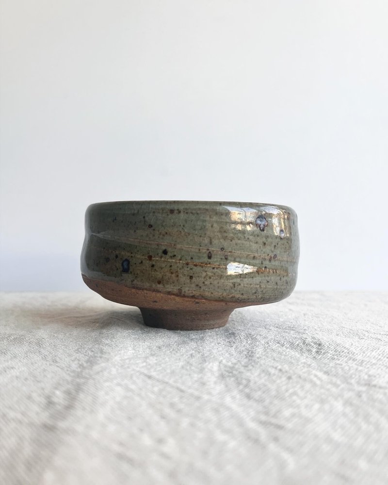 沉绿 茶碗 陶碗 | 陶茶具 - 茶具/茶杯 - 陶 绿色