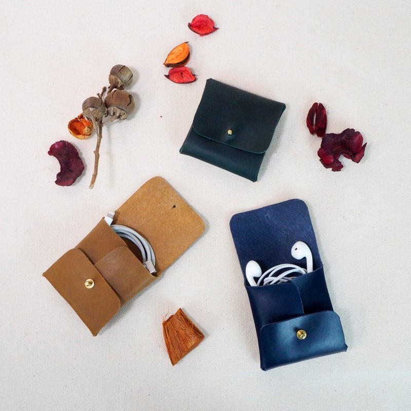 随身收纳盒 小 - 收纳用品 - 真皮 