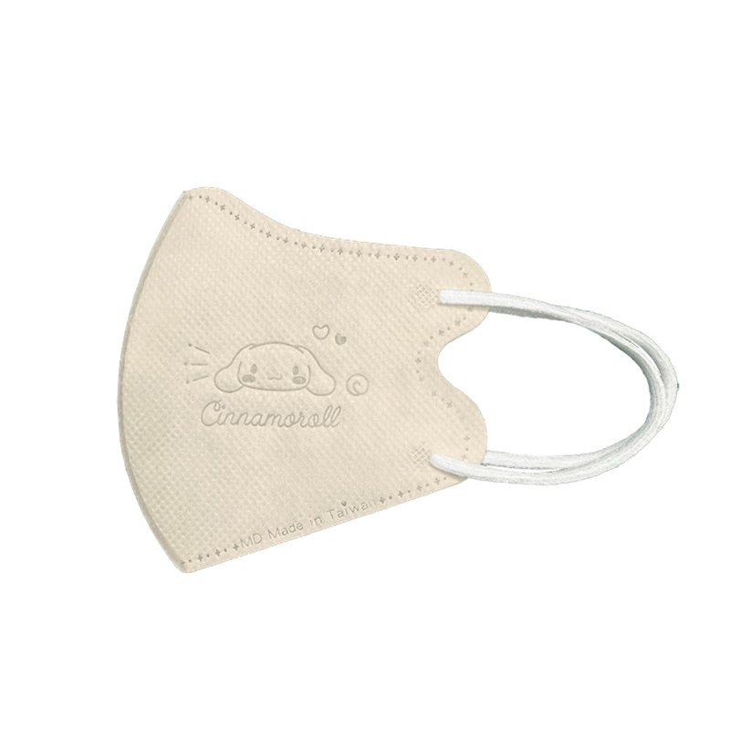 兴安-幼童立体医用口罩-大耳狗-可可奶 (一盒50入) MIT台湾制造 - 口罩 - 其他材质 卡其色