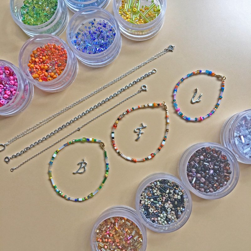 宫廷风英文手链体验 (咖啡厅专场) - 金工/饰品 - 纯银 