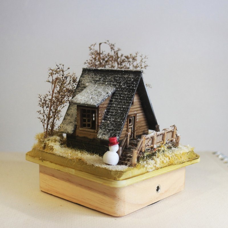 松林小酒馆 - 冬日篇 - 摆饰 - 木头 白色