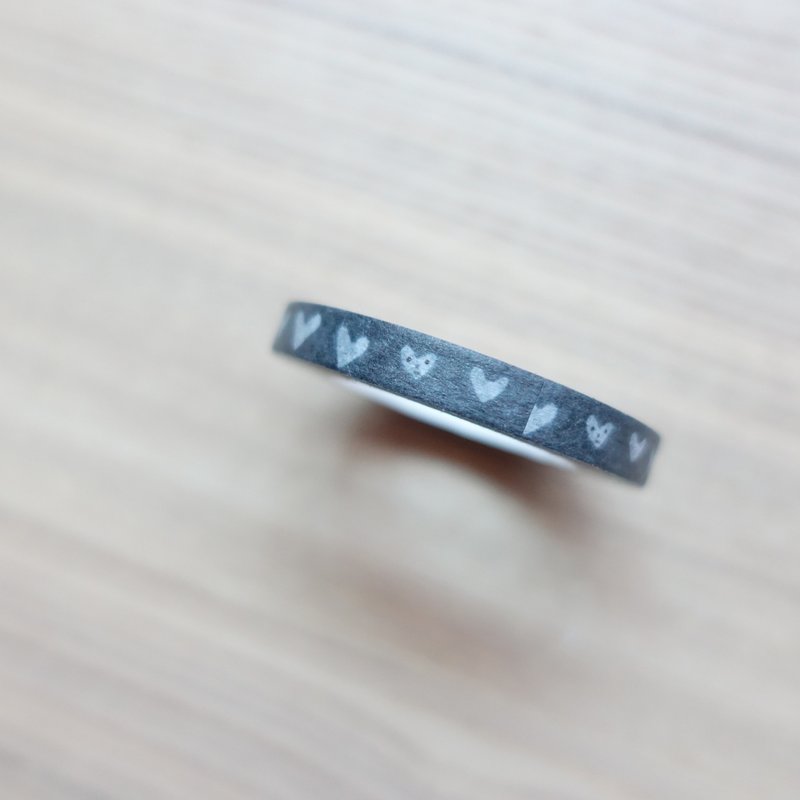 小心得纸胶带 - 纸胶带 - 纸 黑色