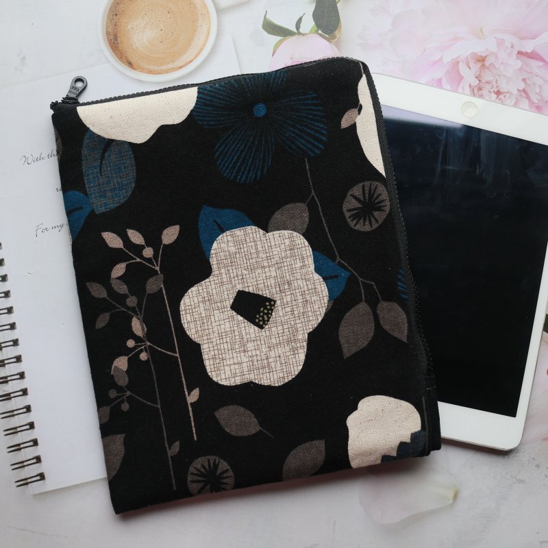 7寸~7.8寸  电子书 收纳包 (阅读器保护套) L型拉链袋电子书保护 - 电脑包 - 棉．麻 