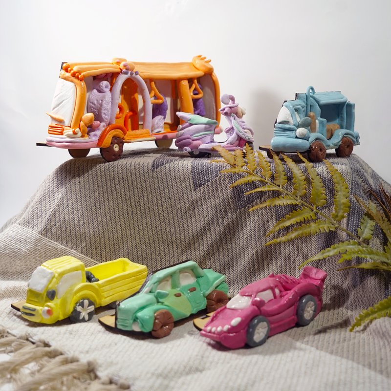 DIY手作 交通系列 - 车车们 手作材料包 - 其他 - 木头 