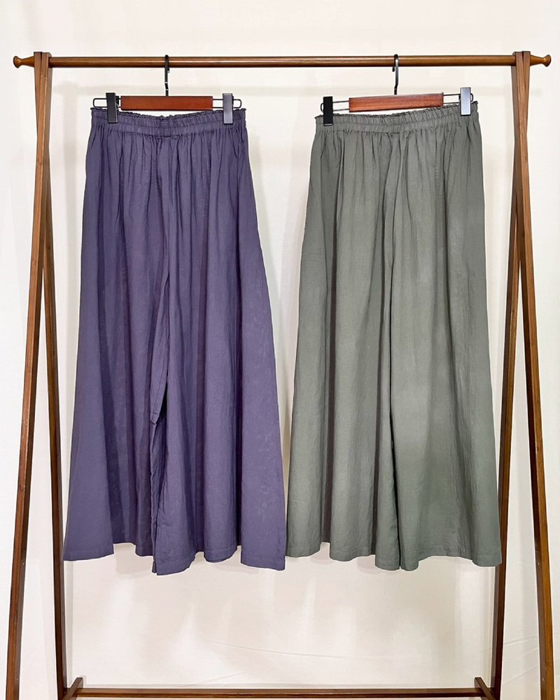 无为—轻薄飘飘裤 - 女装长裤 - 棉．麻 多色