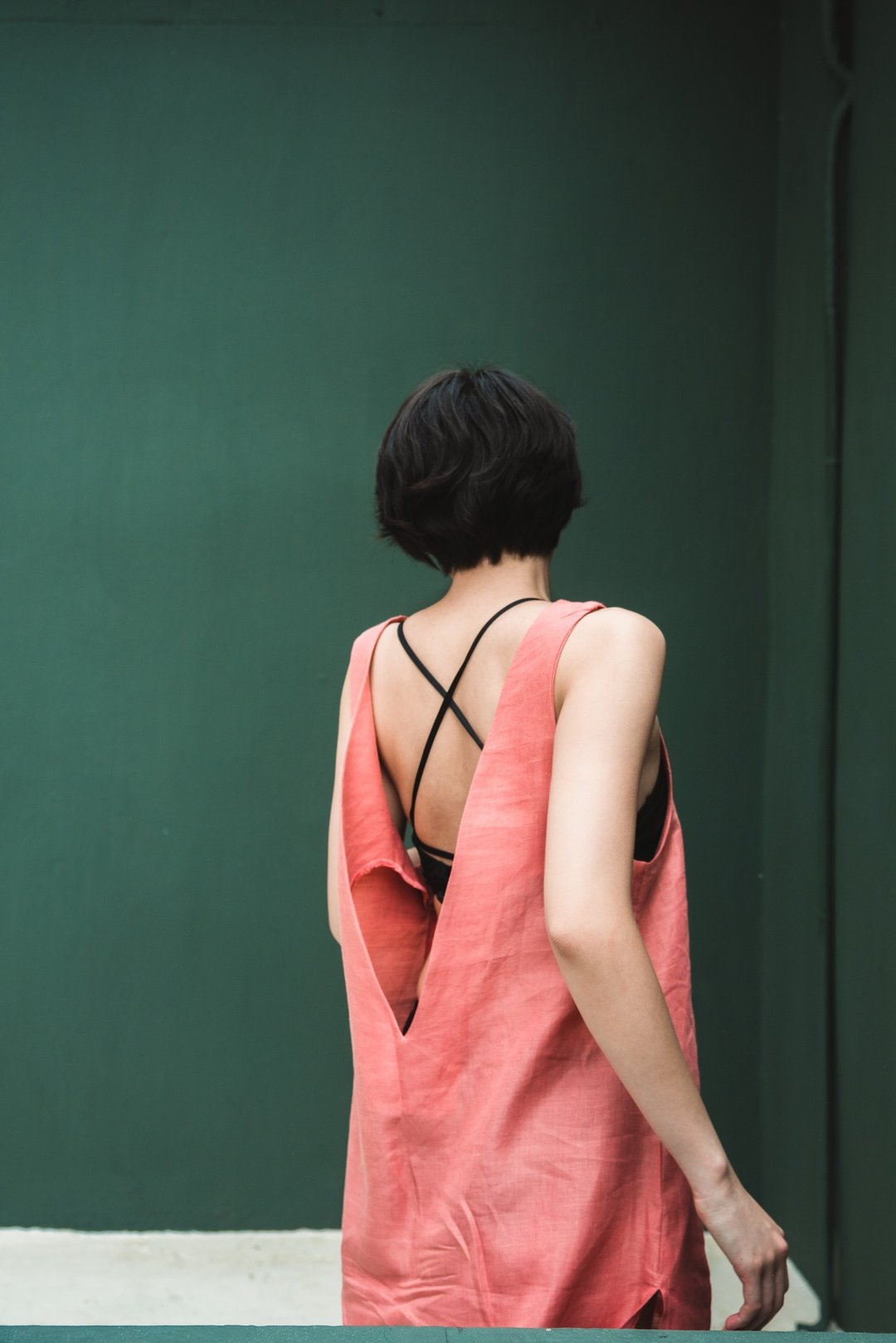VERBENA - Peach / summer clothing - 女装上衣 - 棉 粉红色