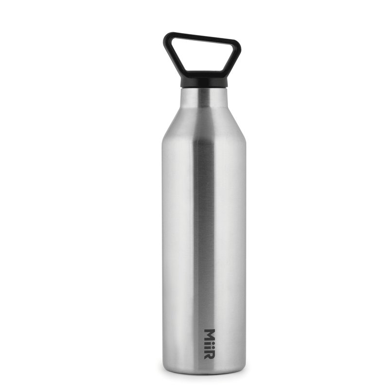 MiiR 双层真空 保温/保冰 提把 窄口 保温瓶 23oz / 680ml 太空银 - 水瓶/水壶 - 不锈钢 银色