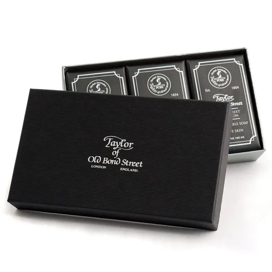 Taylor of Old Bond Street 杰明绅士 香氛皂 香水沐浴皂 3入礼盒 - 肥皂/手工皂 - 其他材质 