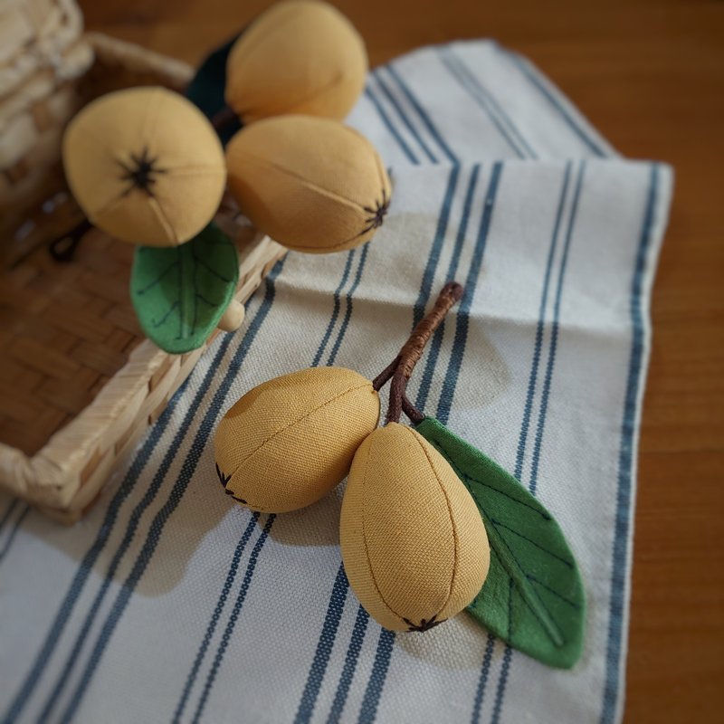 织物水果–枇杷 - 摆饰 - 棉．麻 