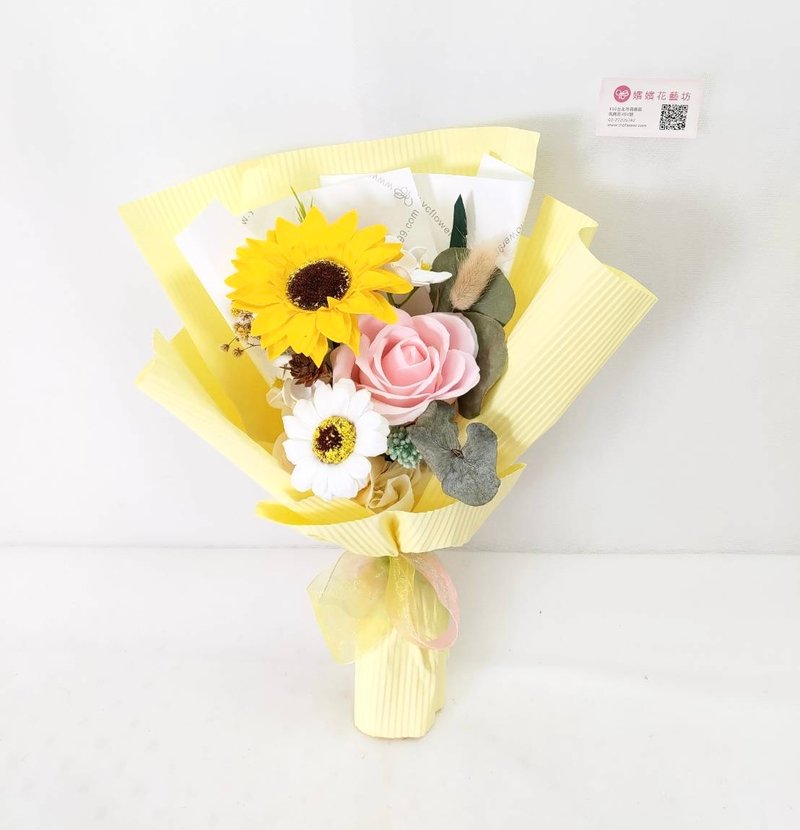 精致手工香皂花 干燥花花束 向日葵花束 定制化礼物 典华优惠券 - 干燥花/捧花 - 植物．花 