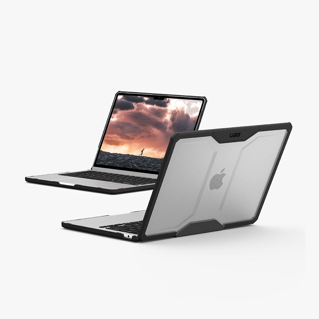 UAG Macbook Air 13寸 M2.M3 (2022/2024)耐冲击保护壳-全透明 - 平板/电脑保护壳 - 塑料 透明