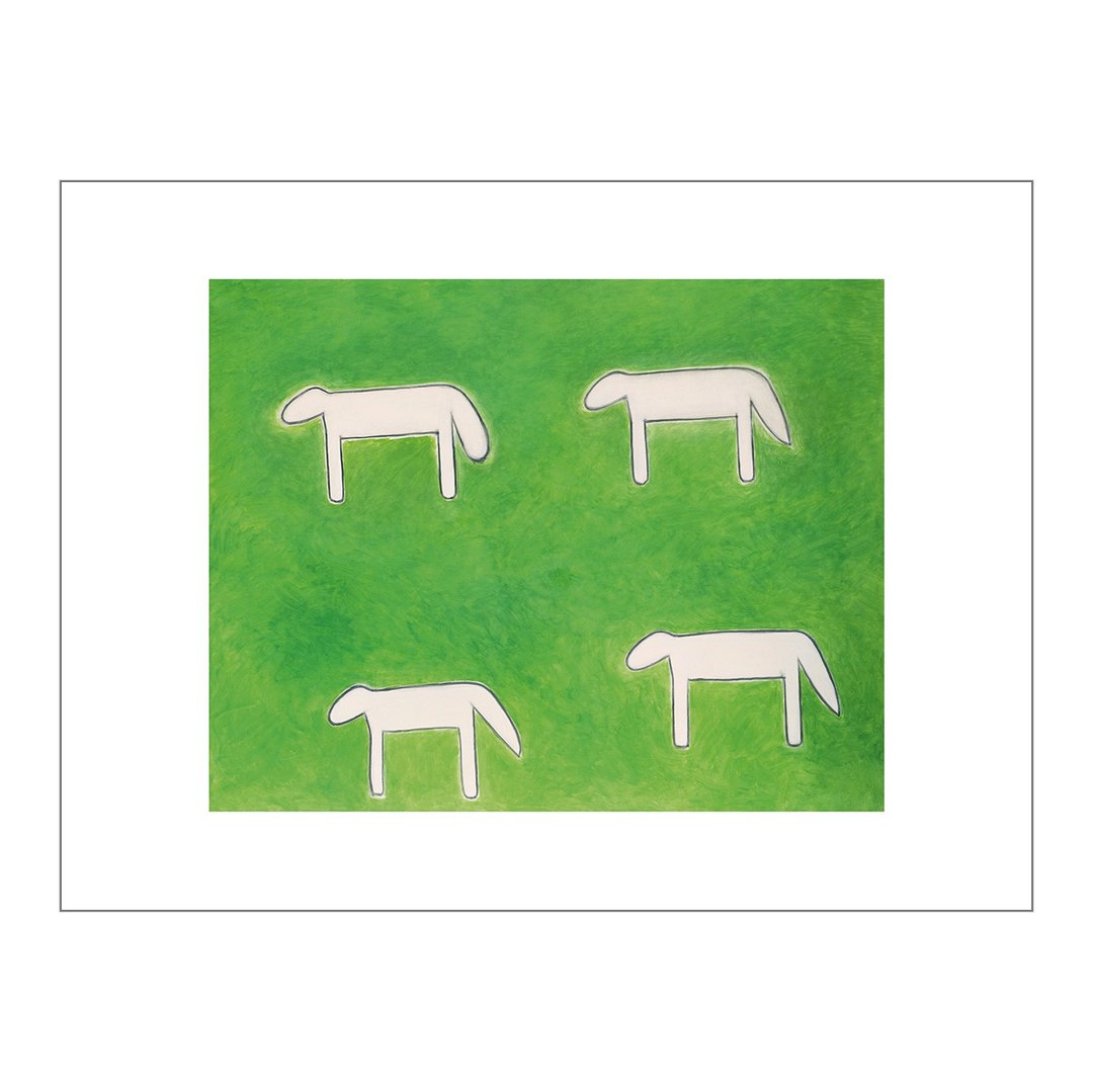 【原版海报】Peter Kinley/Four Sheep - 海报/装饰画/版画 - 纸 