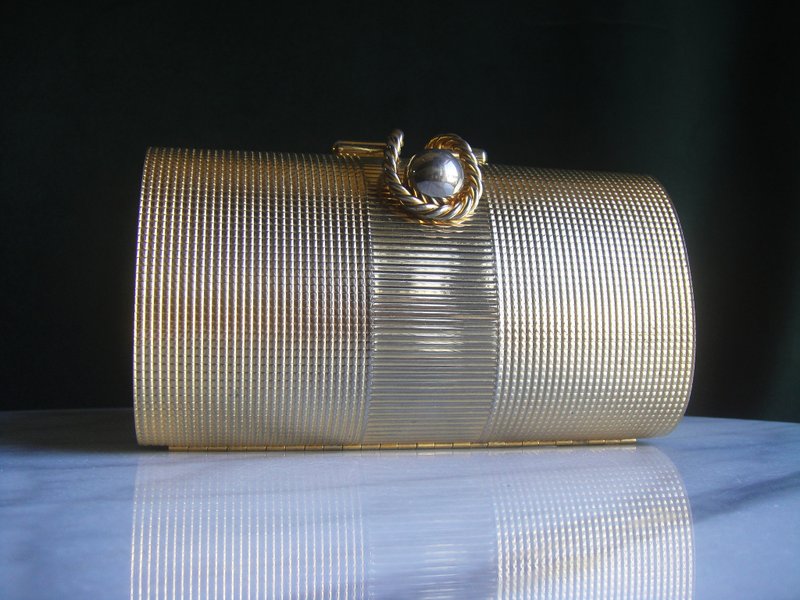 辉煌年代 OLD ERA _早期少见二手老包铜制晚宴包 - 侧背包/斜挎包 - 其他材质 