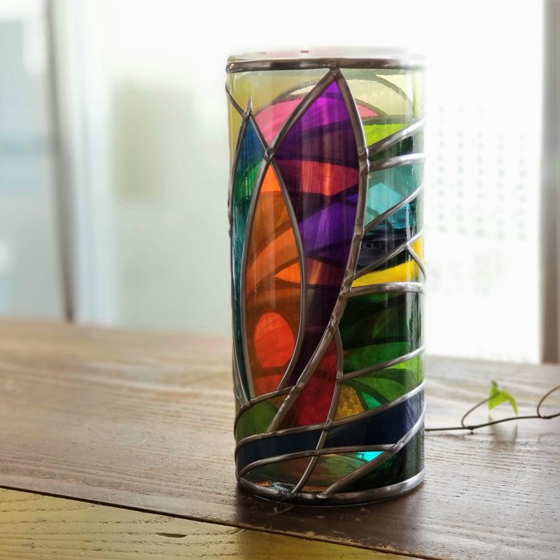 圆形玻璃花瓶小叮当森林 2 - 花瓶/陶器 - 玻璃 多色