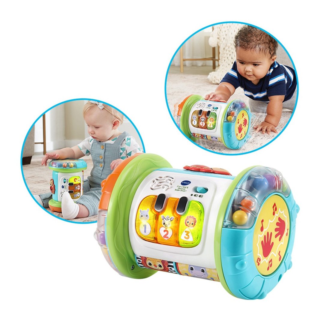 Vtech　2合1探索学习滚滚鼓 - 玩具/玩偶 - 塑料 
