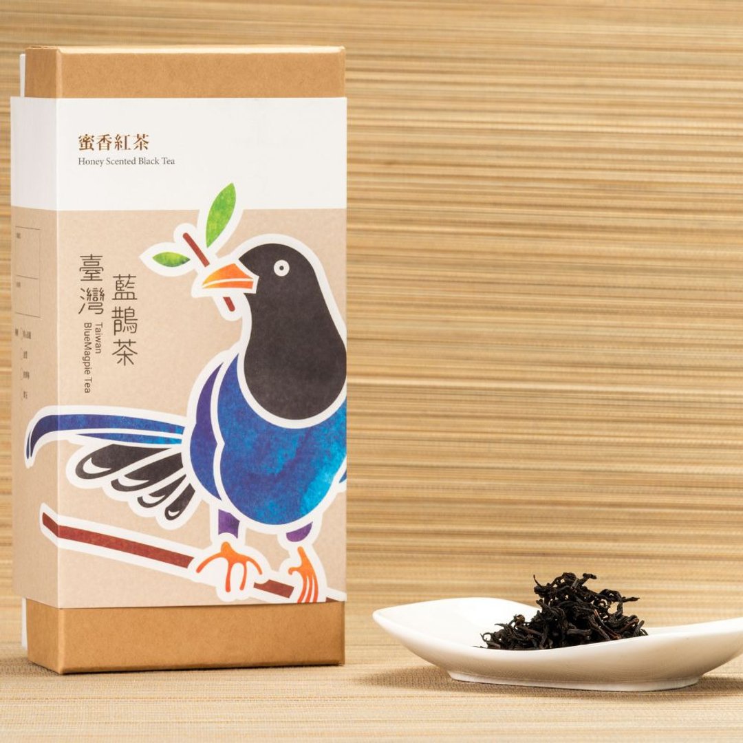 【台湾蓝鹊茶】蜜香红茶茶叶-后发酵的醇厚蜂蜜滋味 - 茶 - 新鲜食材 红色
