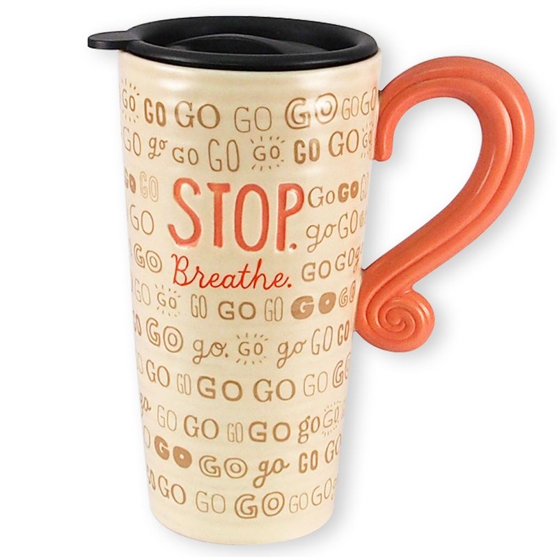 冲!冲!冲!｜US 旅行马克杯 - 咖啡杯/马克杯 - 其他材质 金色