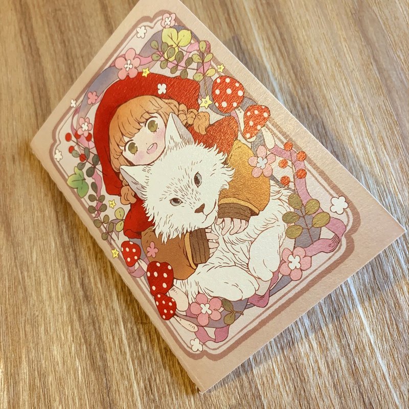 Chiya 小小集章册 手帐 笔记本 童话主题 - 笔记本/手帐 - 纸 粉红色