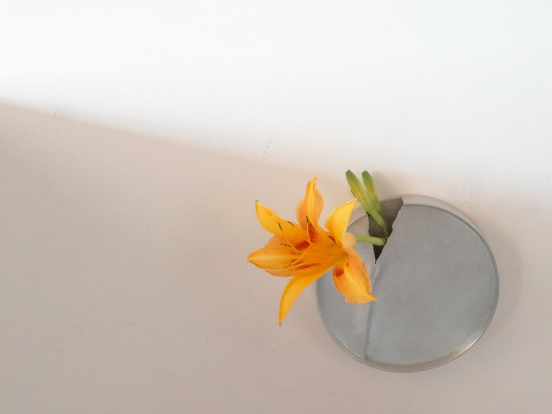 藏巧挂花器 - 花瓶/陶器 - 其他金属 银色
