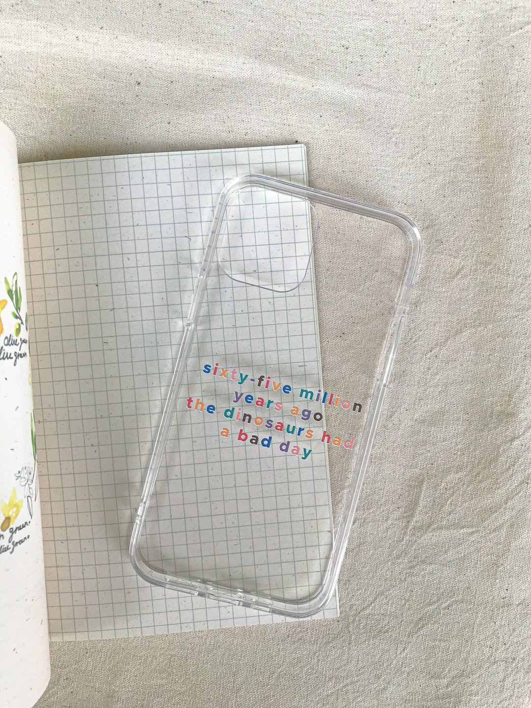 'sixty-five million' Phone Case/ Soft Case - 手机壳/手机套 - 塑料 透明