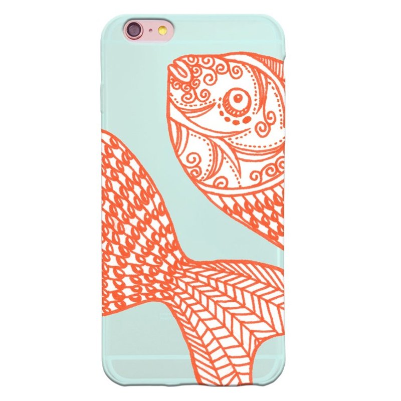 新创系列【水中游】 -陈孟如 -TPU手机保护壳《iPhone/Samsung/HTC/LG/Sony/小米》 - 手机壳/手机套 - 硅胶 红色