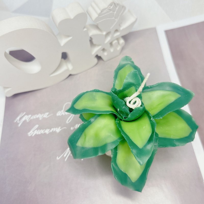 【体验课程】蜡烛捏塑-虎尾兰盆栽 - 蜡烛/香氛 - 蜡 