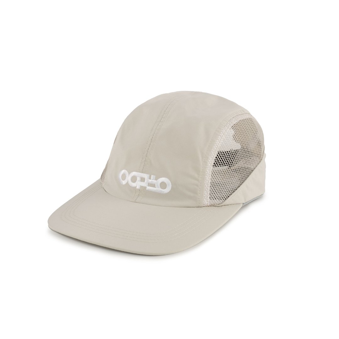 oqLiq - LOGO帽(浅卡其) - 帽子 - 聚酯纤维 卡其色