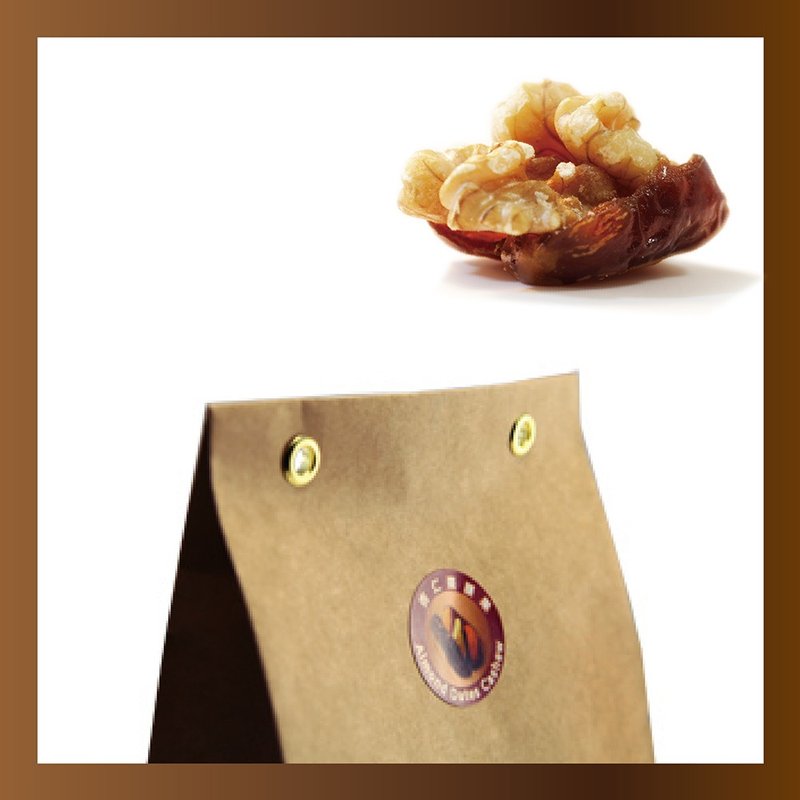 Mr.BIG / 特斯堤核枣 Walnut Dates / 450g 礼袋装 - 坚果 - 纸 咖啡色