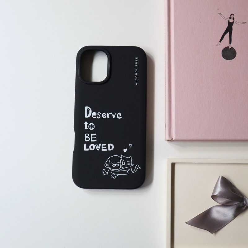 【Deserve to be loved】| 犀牛盾 手机壳 MagSafe - 手机壳/手机套 - 其他材质 黑色