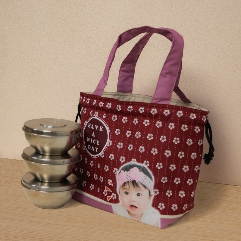 定制便当袋 - 便当盒/饭盒 - 其他人造纤维 