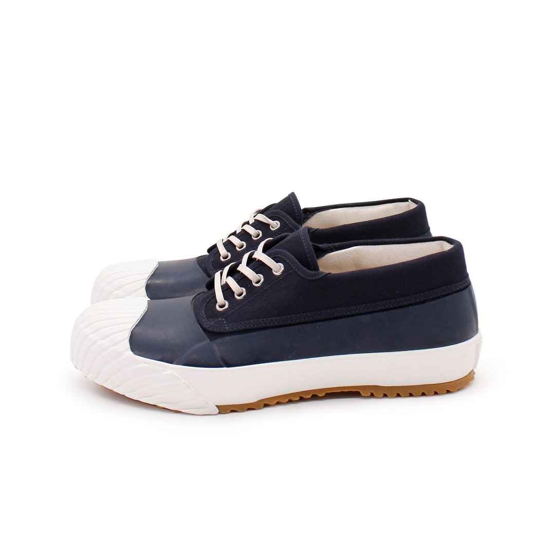 日本久留米月星职人品牌 - MUDGUARD - NAVY - 男款休闲鞋 - 其他材质 蓝色