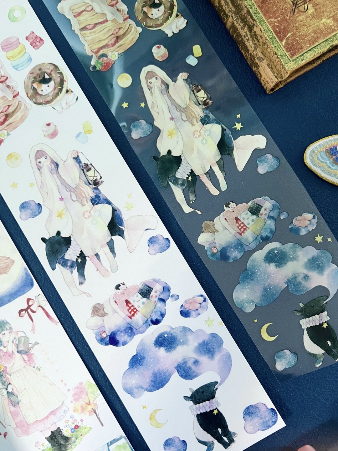 小魔仙 魔法つかいプリキュア PET 和紙膠帶 台灣製 10米卷 - 纸胶带 - 其他材质 多色