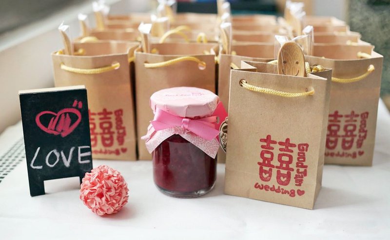 果酱90ml+微笑汤匙提袋组合 - 果酱/抹酱 - 新鲜食材 