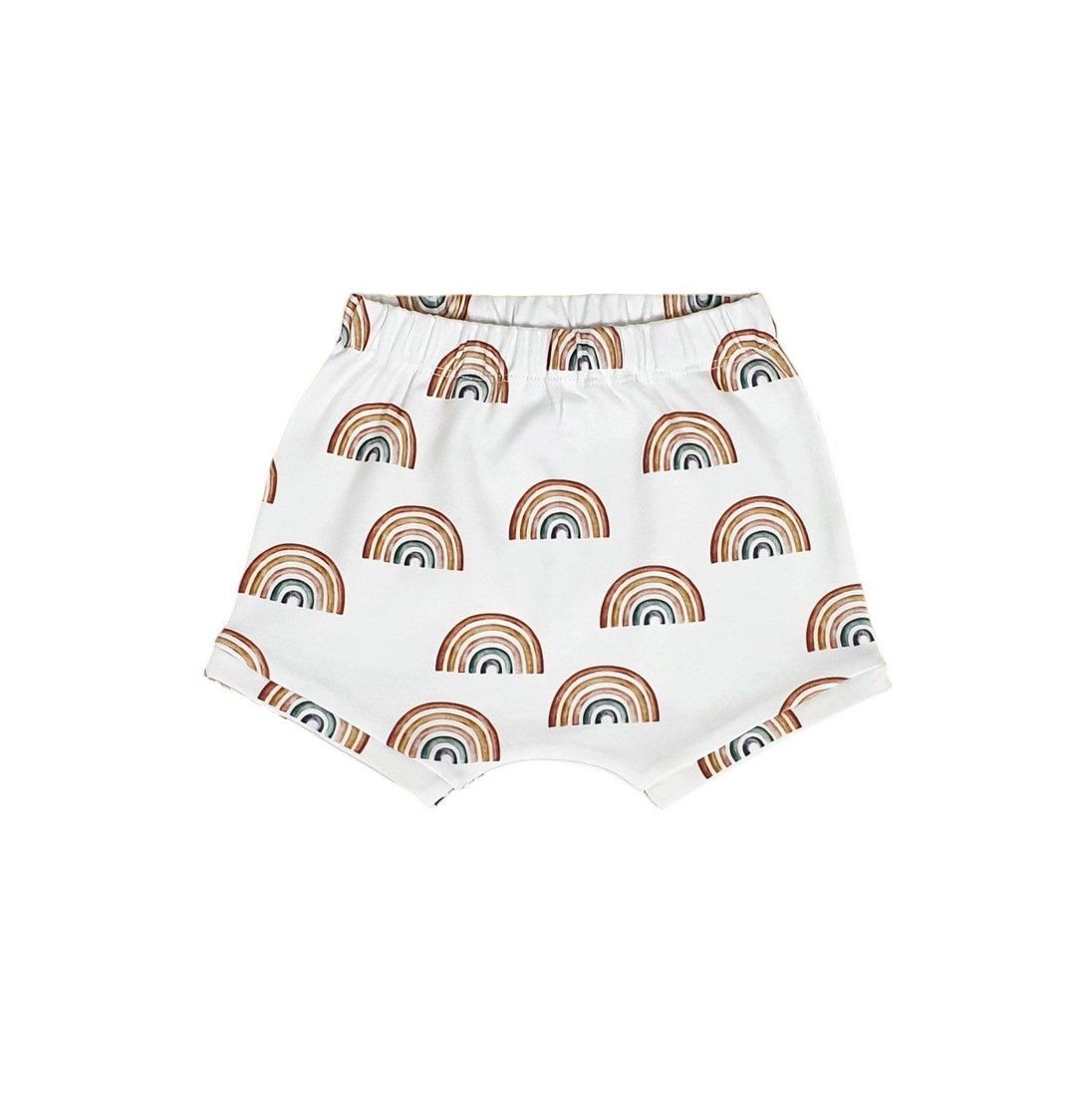 Rainbows baby shorts, baby boy shorts, baby girl shorts, kids shorts - 童装裤 - 棉 多色