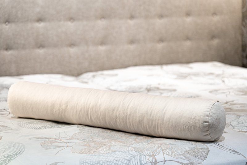 马毛圆柱枕 L 90cm x Ø 15cm - 枕头/抱枕 - 其他材质 